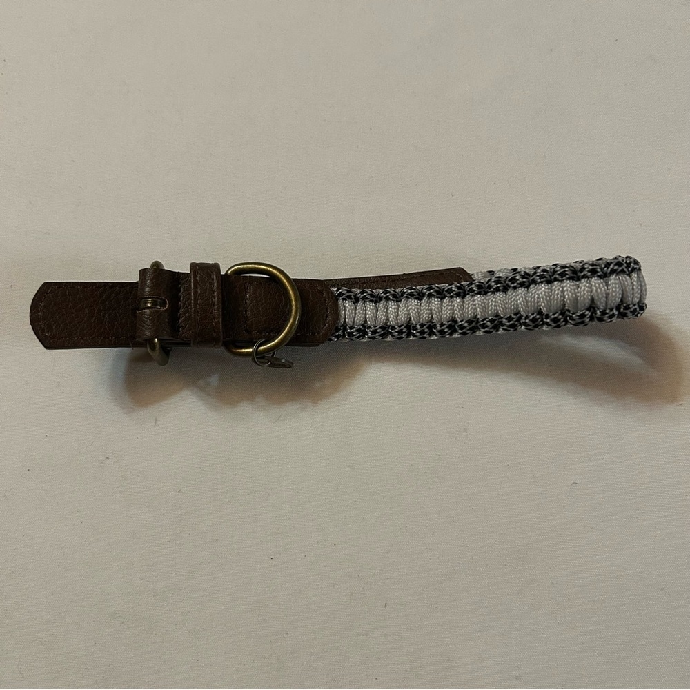 Brown and Gray Dog Collar